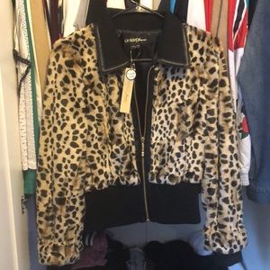 Guess Faux Fur Jacket